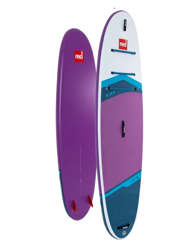 Red Paddle Co 10'6" Ride Purple MSL Inflatable Paddle Board Package. Inflatable SUP board — buy at K1.surf