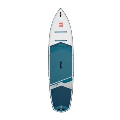 Red Paddle Co 11'6" Ride MSL 800 Inflatable Stand Up Paddle Board Package Inflatable SUP board — side view