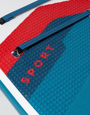 Red Paddle Co 11'3" Sport MSL Inflatable Paddle Board Package. Inflatable SUP board — top view