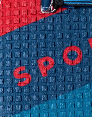 Red Paddle Co 11'3" Sport MSL Inflatable Paddle Board Package. Inflatable SUP board — close-up
