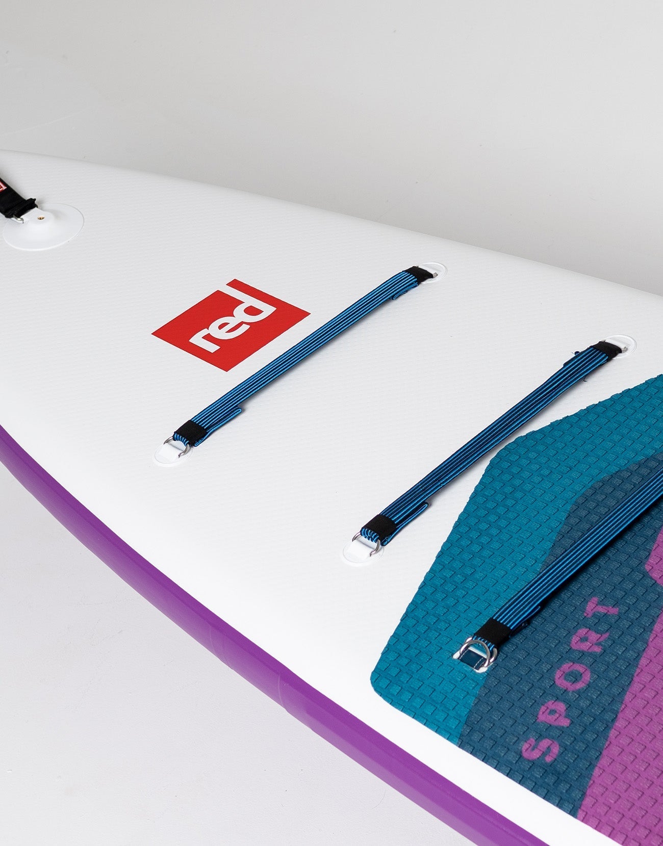Надувная SUP-доска Red Paddle Co 11'3" Sport Purple MSL Inflatable Paddle Board Package. — вид сбоку