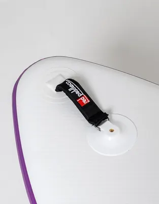 Red Paddle Co 11'3" Sport Purple MSL Inflatable Paddle Board Package. Inflatable SUP board — construction detail