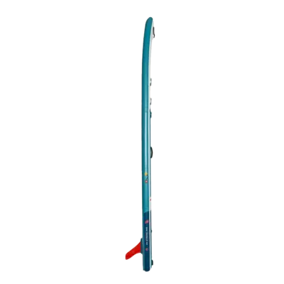 Red Paddle Co 12'6" Sport MSL 800 Inflatable Stand Up Paddle Board Package Inflatable SUP board — top view