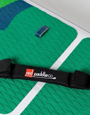 Red Paddle Co 12'0" Compact MSL PACT Inflatable Paddle Board Package. Inflatable SUP board — close-up