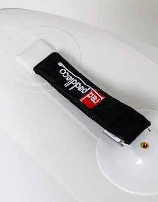 Red Paddle Co 13'2" Voyager MSL Inflatable Paddle Board Package. Inflatable SUP board — construction detail