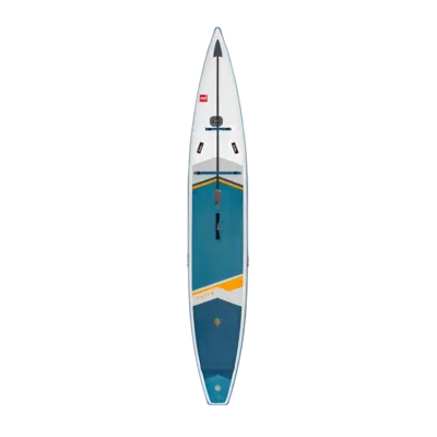 Red Paddle Co 14'0" Elite MSL 800 Inflatable Stand Up Paddle Board Package Inflatable SUP board — side view