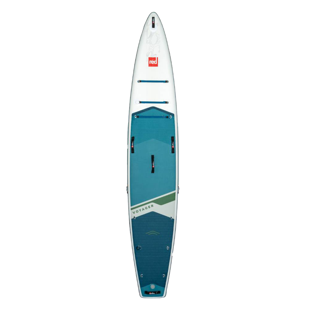 Inflatable SUP-доска Red Paddle Co 14'0" Voyager MSL 800 Inflatable Stand Up Paddle Board Package — side view