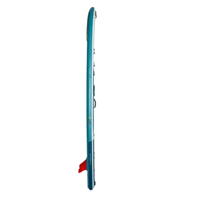 Red Paddle Co 14'0" Voyager MSL 800 Inflatable Stand Up Paddle Board Package Inflatable SUP board — top view