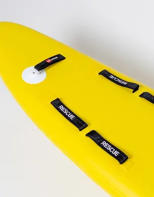Red Paddle Co 10'4" Prone Sprint Inflatable Rescue Board Inflatable SUP board — side view