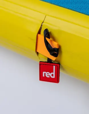Red Paddle Co 10'4" Prone Sprint Inflatable Rescue Board Inflatable SUP board — close-up