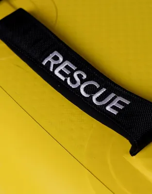 Red Paddle Co 10'6" Prone Rescue Inflatable Rescue Board Inflatable SUP board — top view