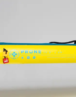 Red Paddle Co 10'6" Prone Rescue Inflatable Rescue Board Inflatable SUP board — in action on the water