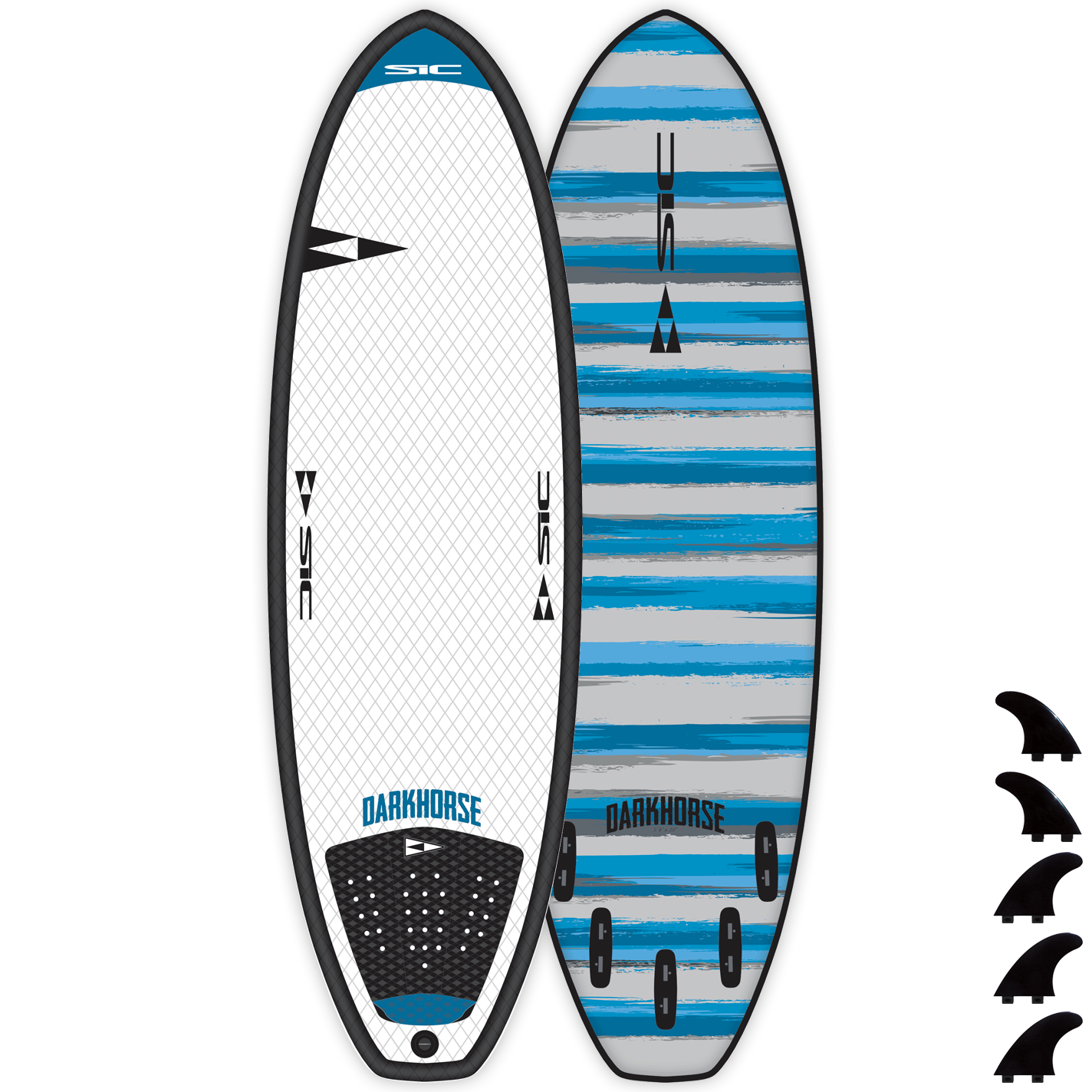 Сёрф-доска SIC Maui Darkhorse 5'8''