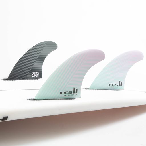 Плавник Softech FCS II Sky Brown Tri Fins — детали конструкции