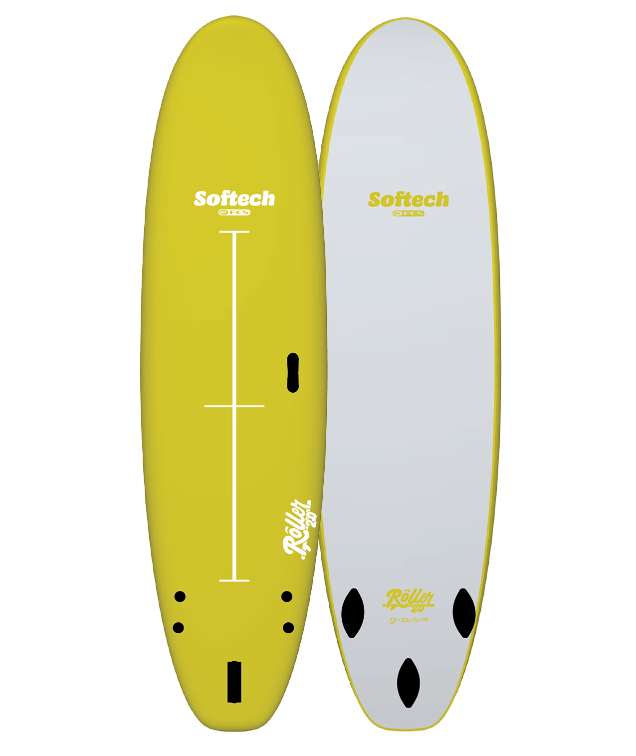 Сёрф-доска Softech Roller 2.0 — вид сбоку
