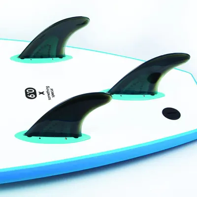 Softech VFS Soft Tri Fin Set Fins — side view