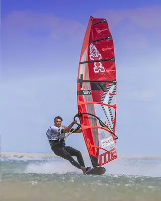 Виндсёрф-доска Starboard iSonic Speed Windsurf Board — вид сбоку