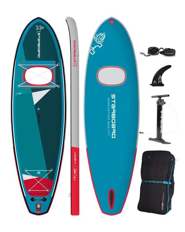 Надувная SUP-доска Starboard 2024 Vision Inflatable Paddle Board — купить в K1.surf