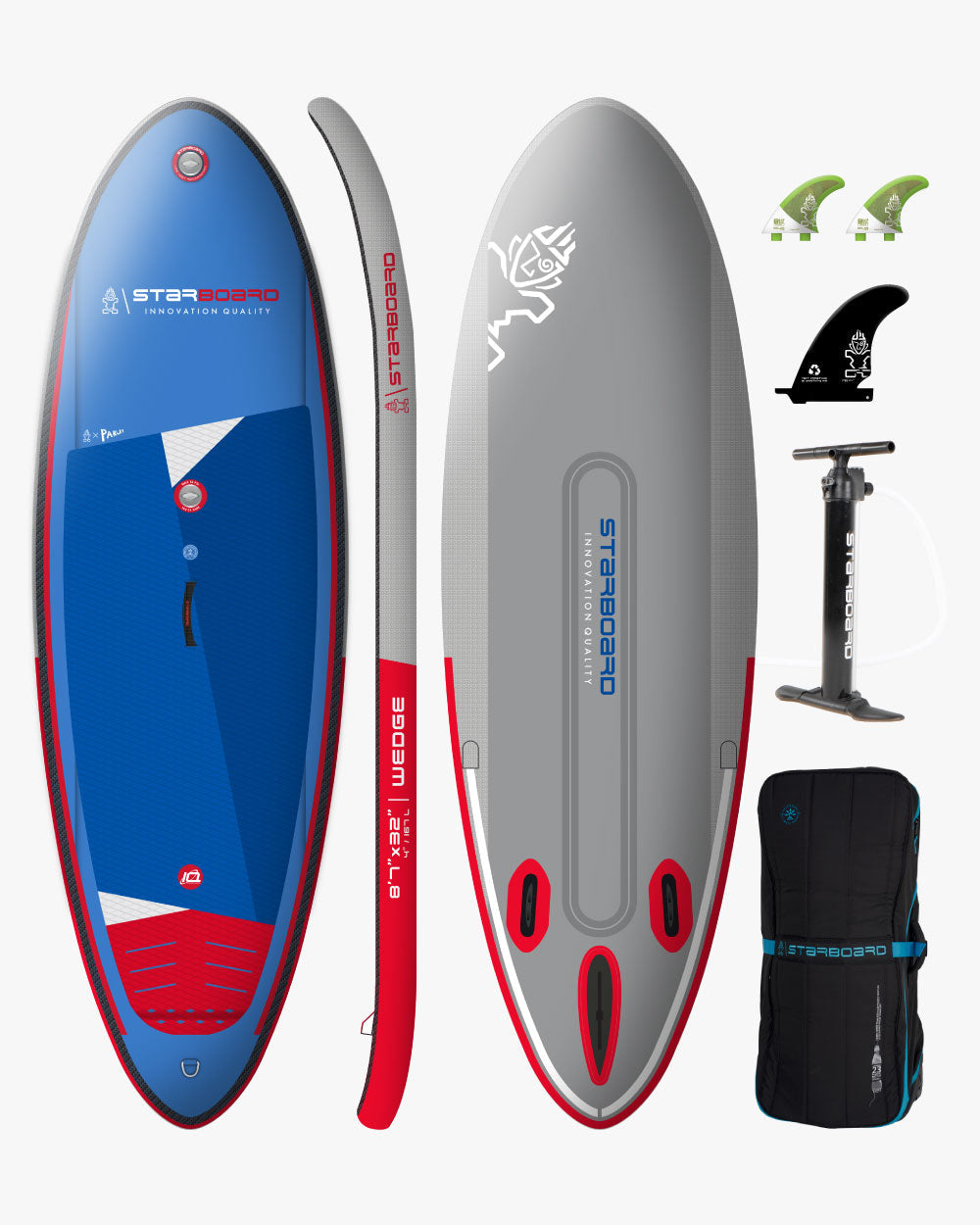 Надувная SUP-доска Starboard 2024 Wedge Inflatable Paddle Board — buy at K1.surf