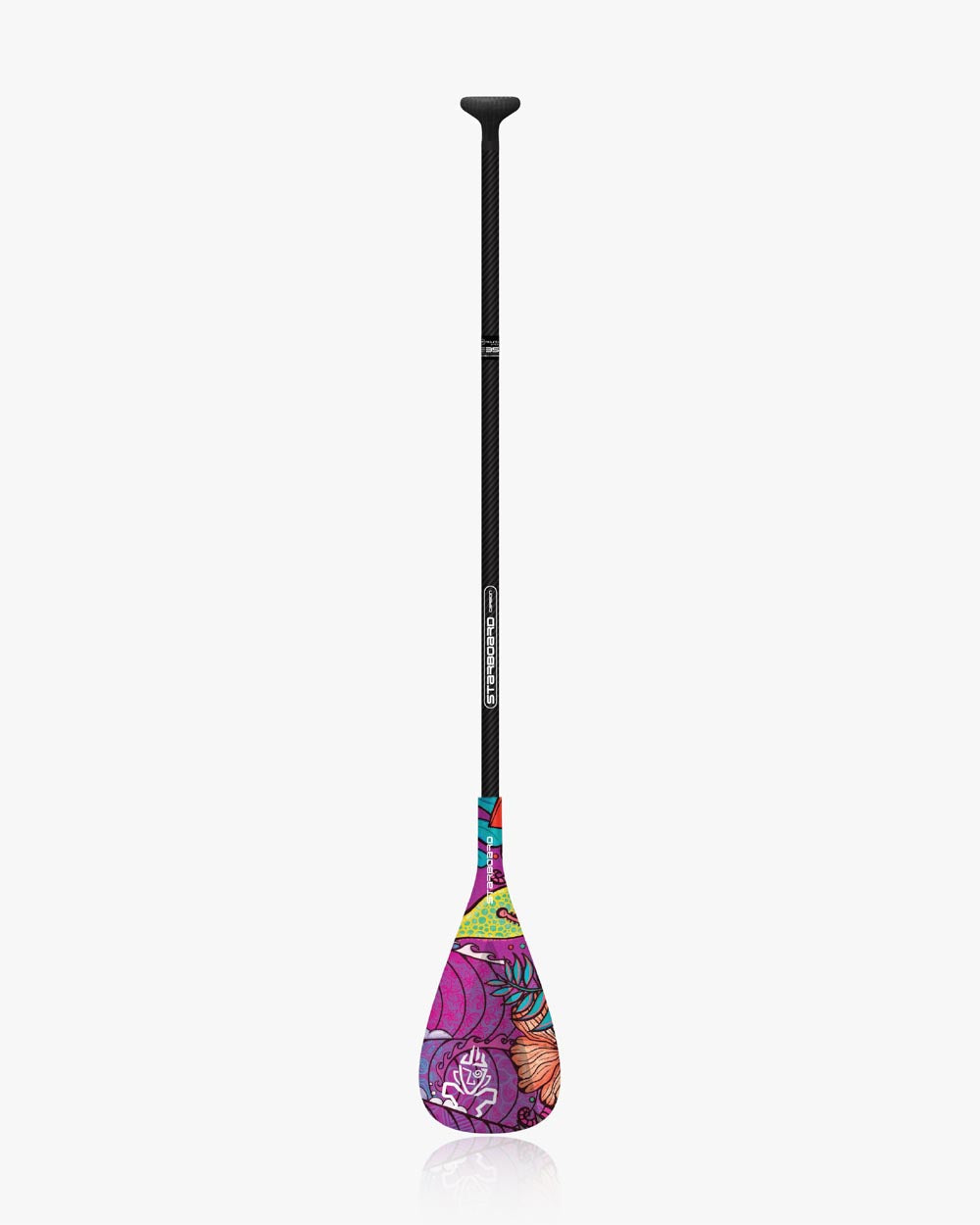 Весло для SUP Starboard 2025 Enduro Tiki Tech Sun Paddle — вид сверху