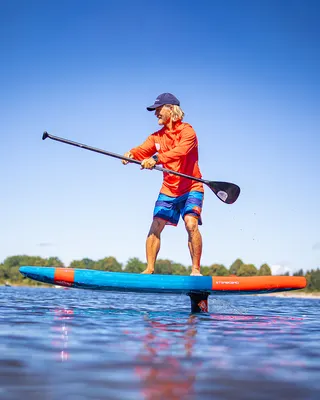 Весло для SUP Starboard Foil Blade Carbon Paddle — вид сбоку