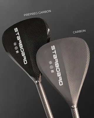 Весло для SUP Starboard Foil Blade Carbon Paddle — в работе на воде