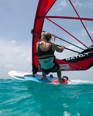 Виндсёрф-доска Starboard 2025 GO Windsurf Board — вид сбоку