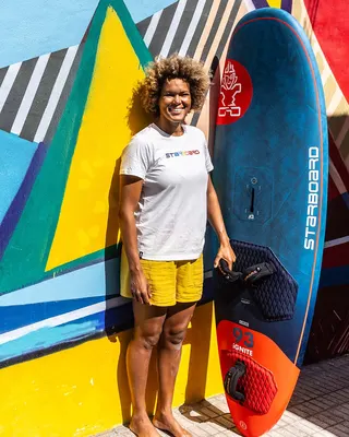 Виндсёрф-доска Starboard 2025 iGNiTE Windsurf Board — вид сверху