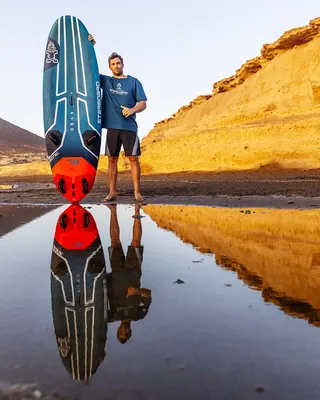 Виндсёрф-доска Starboard 2025 iSonic Windsurf Board — вид сверху
