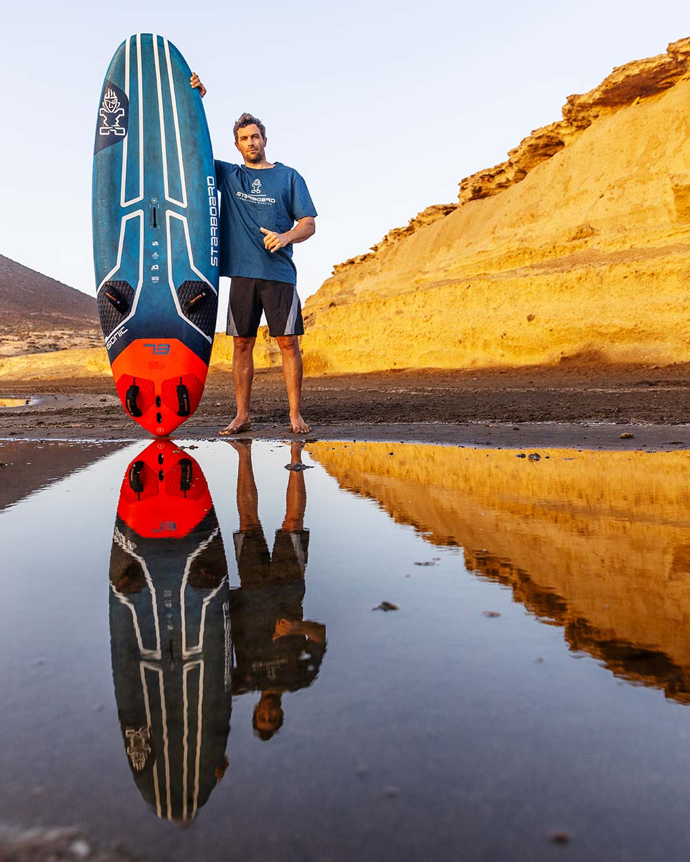 Виндсёрф-доска Starboard 2025 iSonic Windsurf Board — вид сверху