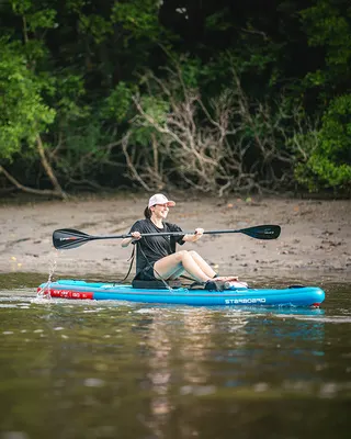 Весло для SUP Starboard Kayak Blade Add-On — детали конструкции