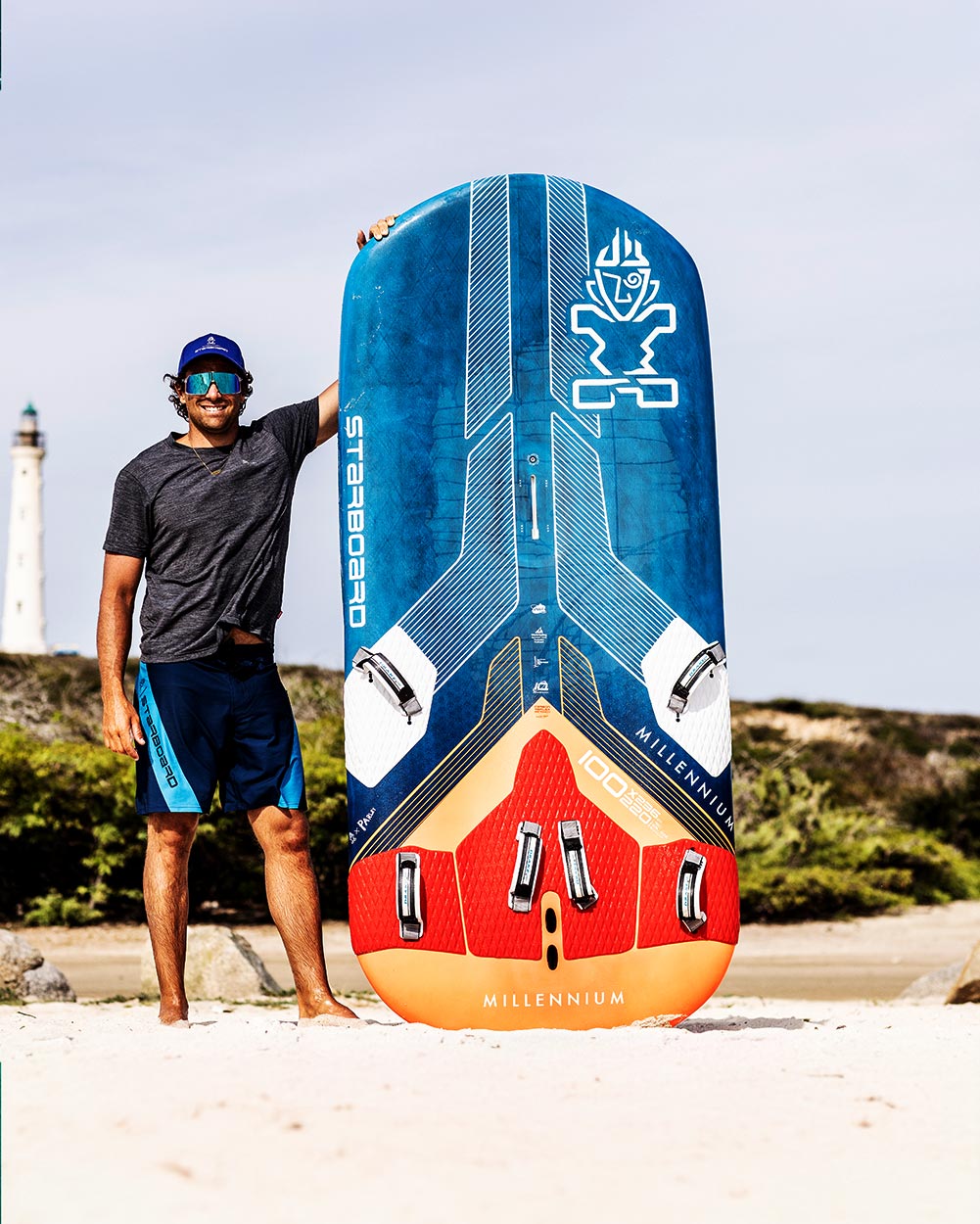 Доска для фойла Starboard Millennium Windfoil Board — крупный план
