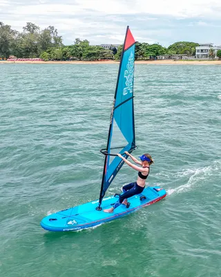 Виндсёрф-доска Starboard SUPWindsurfing Inflatable Board — вид сбоку