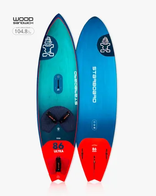 Виндсёрф-доска Starboard 2025 Ultra Windsurf Board — вид сбоку