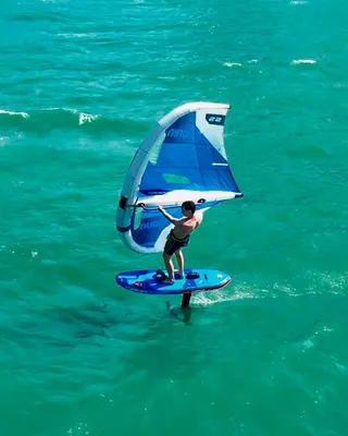 Доска для фойла Starboard Above Air Foil Inflatable Foilboard — вид сверху