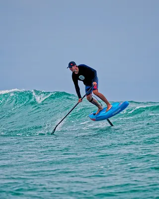 Доска для фойла Starboard Ace Air Foil Inflatable Foilboard — вид сверху