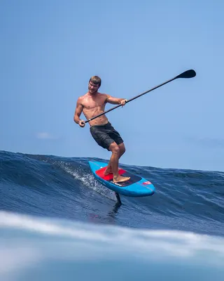 Доска для фойла Starboard Ace Foil Lightning Foilboard — вид сверху