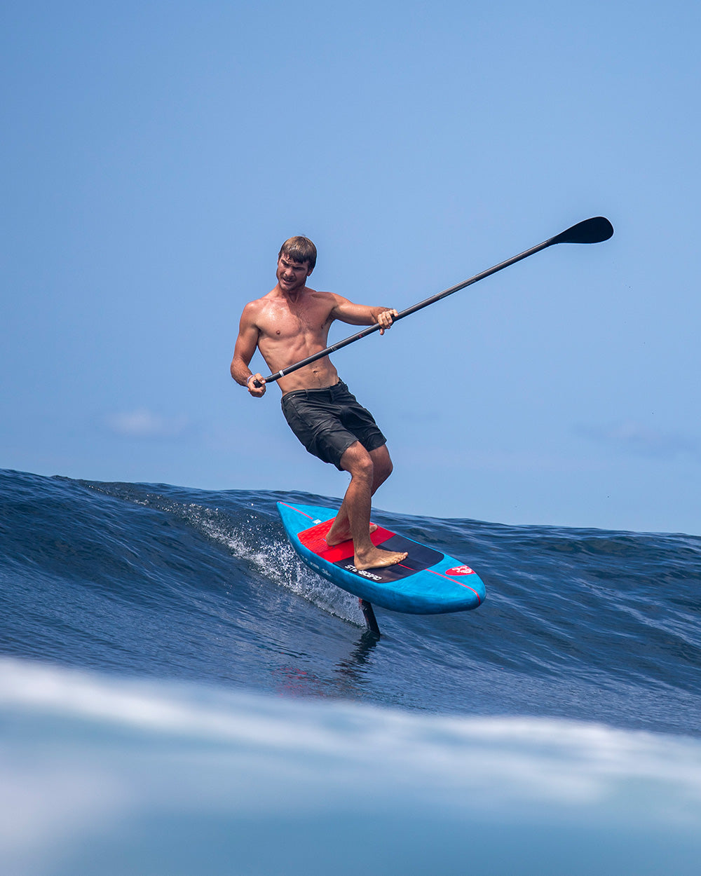 Доска для фойла Starboard Ace Foil Lightning Foilboard — вид сверху