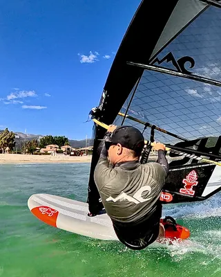 Виндсёрф-доска Starboard Carve Windsurf Board — вид сверху