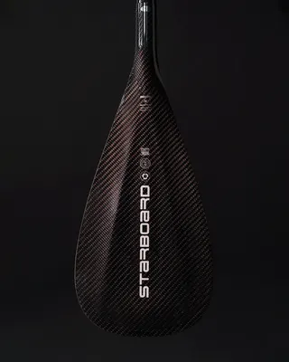 Весло для SUP Starboard Enduro Prepreg Carbon Paddle — крупный план