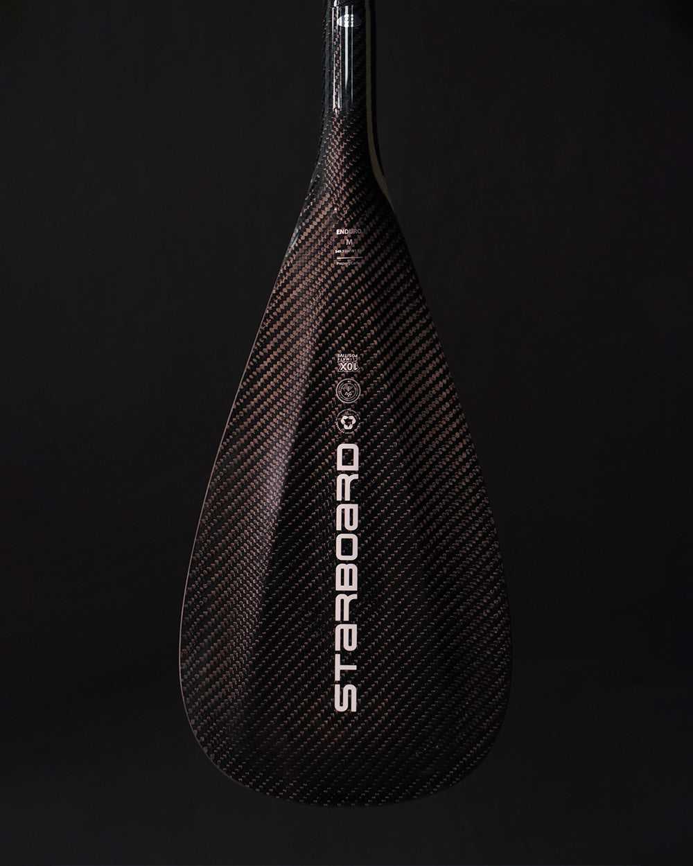 Весло для SUP Starboard Enduro Prepreg Carbon Paddle — close-up