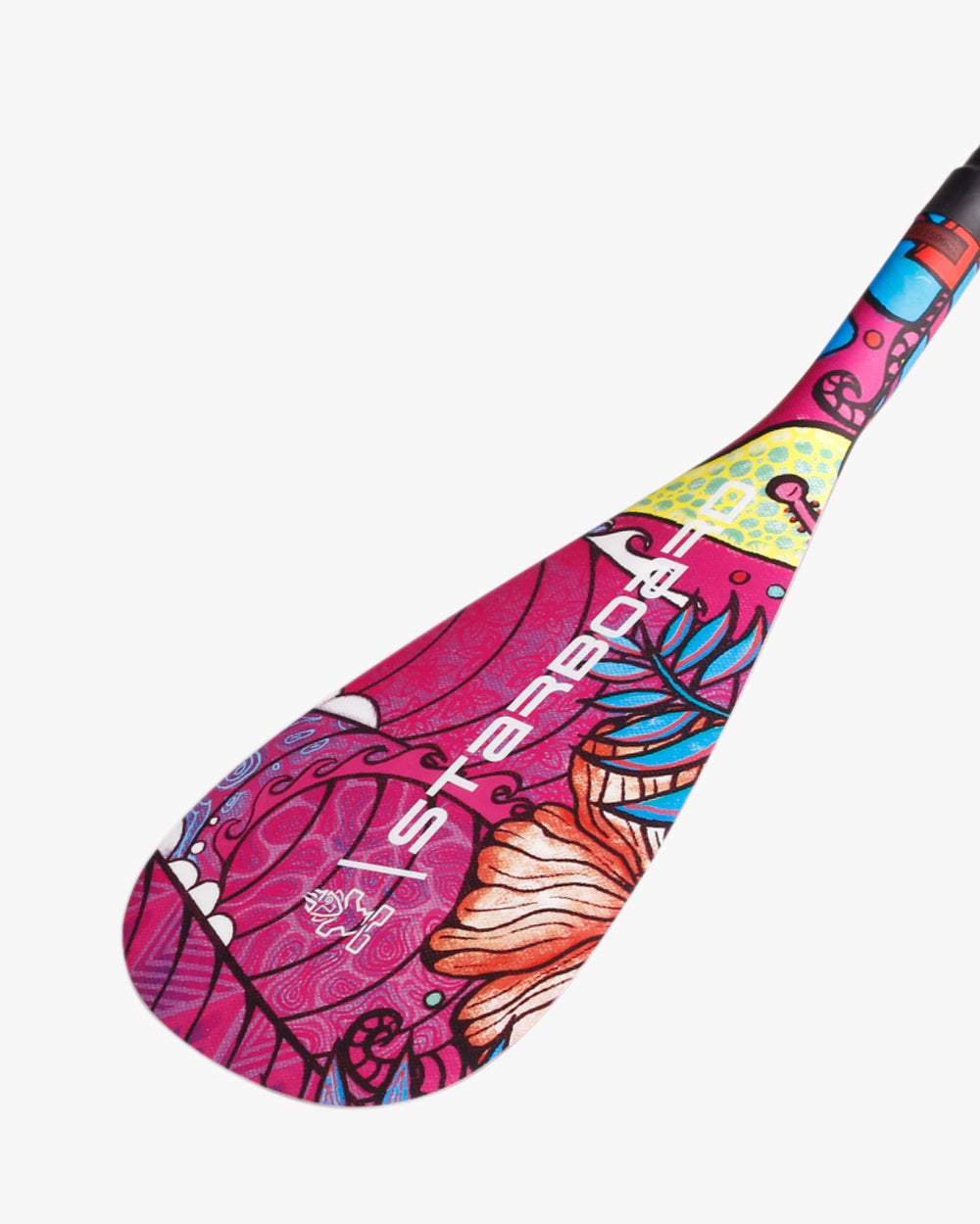 Весло для SUP Starboard Enduro Tiki Tech Sun Paddle — вид сверху