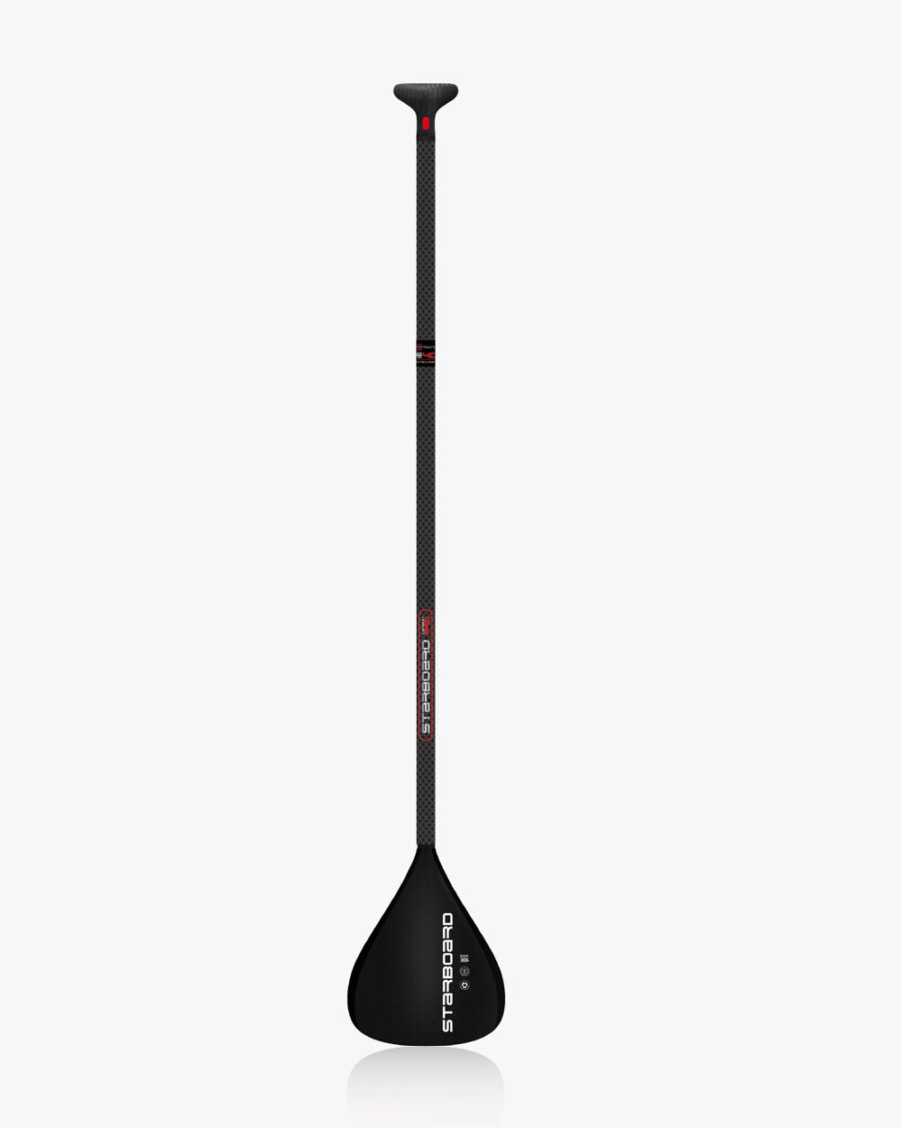Весло для SUP Starboard Foil Blade Prepreg Carbon Paddle — детали конструкции