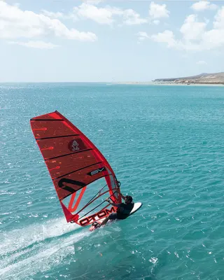 Виндсёрф-доска Starboard Futura Windsurf Board — вид сбоку