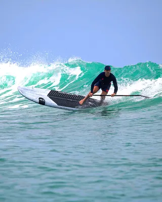 SUP-доска Starboard GO Surf Paddleboard — вид сбоку