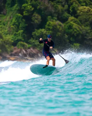 SUP-доска Starboard GO Surf Paddleboard — крупный план