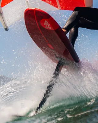 Доска для фойла Starboard iGnite Wing Foilboard — вид сверху