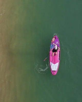 Надувная SUP-доска Starboard iGO Inflatable Paddleboard — вид сбоку