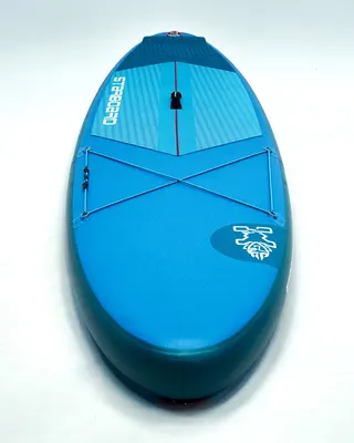 Надувная SUP-доска Starboard iGO One Inflatable Board with Paddle — крупный план