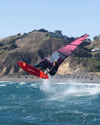 Виндсёрф-доска Starboard Kode Windsurf Board — вид сбоку